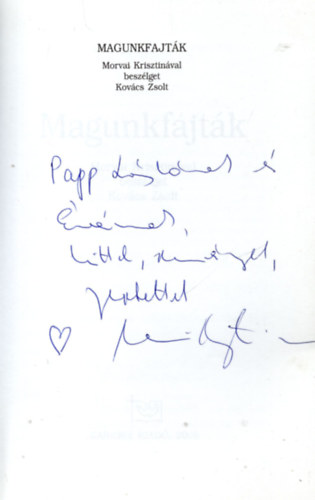 Magunkfajt�k - Morvai Krisztin�val besz�lget Kov�cs Zsolt (Dedik�lt)