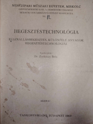Hegesztstechnolgia