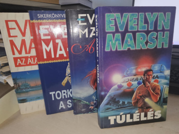 4db Evelyn Marsh ktet, KNYVMENT AJNLAT: Az larc lehull+ Torkodbl a sikoly+ A csapda+ Tlls