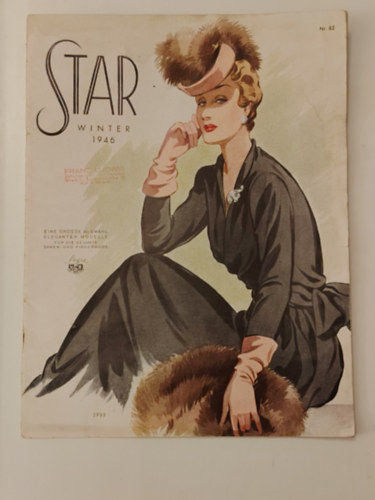Star Winter 1946 Antik divatlap