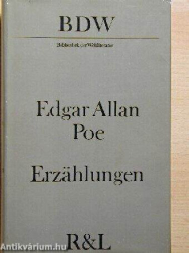Edgar Allan Poe - Erzählungen (Elbeszélések német nyelven)
