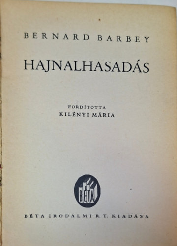 Hajnalhasad�s