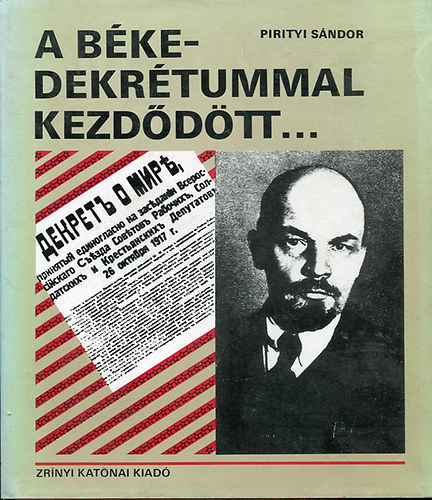 Pirityi Sndor - a bkedekrtummal kezddtt...