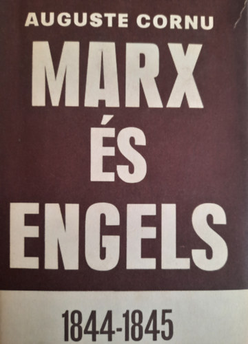 Marx s Engels 1844-1845