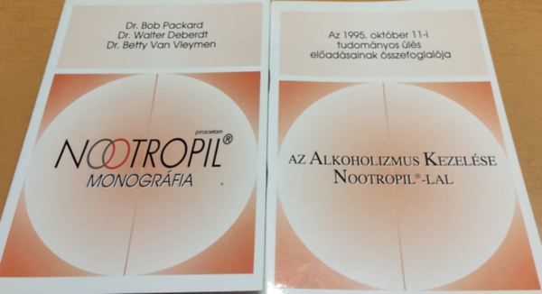 Nootropil Monogrfia + Az Alkoholizmus Kezelse Nootropil-lal (2 ktet)