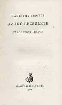 Az r becslete