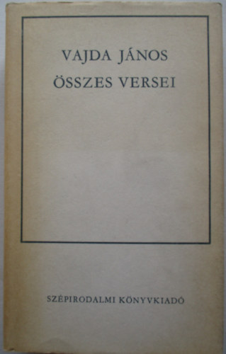 Vajda J�nos �sszes versei