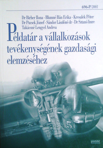 Pldatr a vllalkozsok tevkenysgnek gazdasgi elemzshez