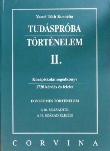 Tudsprba- Trtnelem II.