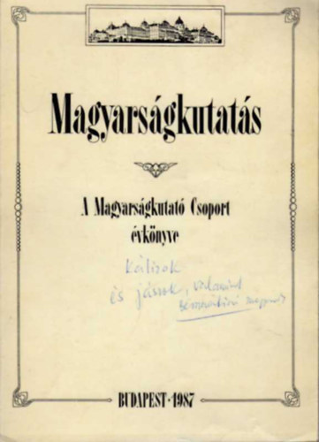 Magyarsgkutats - A Magyarsgkutat Csoport vknyve