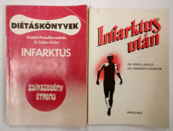 Dr. Dr. Horvth Sndor, Galn P. B.-Dr. Zajks Fss Lszl - Infarktus utn + Infarktus - Dita infarktuson tesett betegek szmra