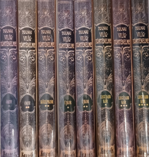 Tolnai vil�gt�rt�nelme: �kor I-II. +  K�z�pkor II. +  �jkor I-II.  +  A leg�jabb kor I-III.-IV.  (8 db)