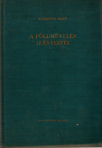 A f�ldm�vel�s ir�nyelvei