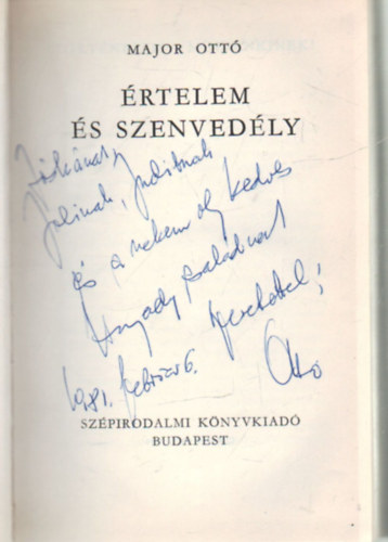 rtelem s szenvedly- dediklt