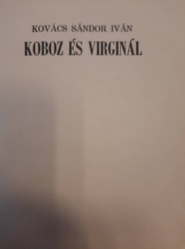Kovcs Sndor Ivn - Koboz s virginl