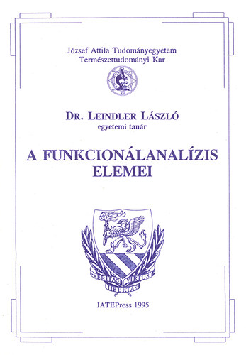 A funkcionlanalzis elemei