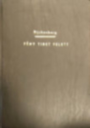 F�ny Tibet felett (K�zirat form�j�ban