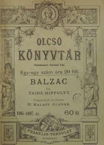 Taine Hippolyt - Balzac