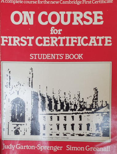 On Course for First Certificate Students' Book