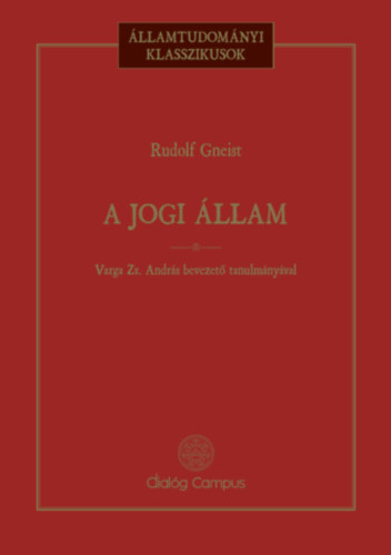 Gneist Rudolf - A jogi llam