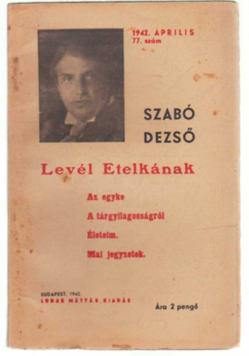 Levl Etelknak