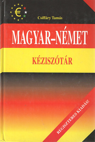 Magyar-nmet kzisztr (Regiszteres kiads)