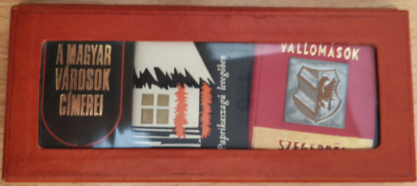 A magyar v�rosok c�merei/Paprikaszag� leveg�ben/Vallom�sok Szegedr�l (minik�nyv) - D�szdobozban