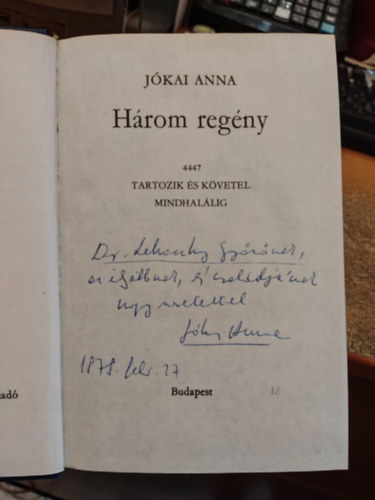 Hrom regny (4447-Tartozik s kvetel-Mindhallig)
