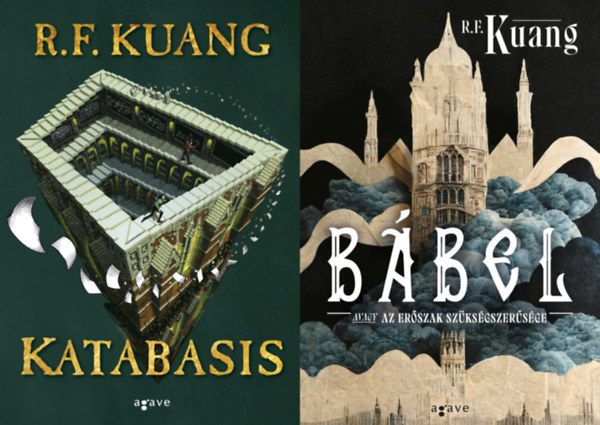 2 db R.F. Kuang reg�ny:Katabasis - (K�l�nleges kiad�s) + B�bel avagy az er�szak sz�ks�gszer�s�ge + B�bel avagy az er�szak sz�ks�gszer�s�ge