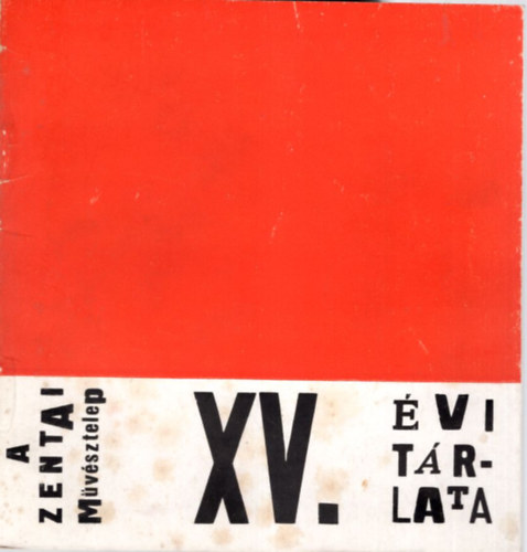 A zentai Mvsztelep XV. vi trlata 1967