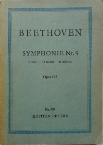 Beethoven: Symphonie Nr. 9 (d moll)