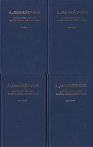 A "marad�k"-hoz - A n�vtelen szellem tan�t�sa m�dium �tj�n I.-IV.