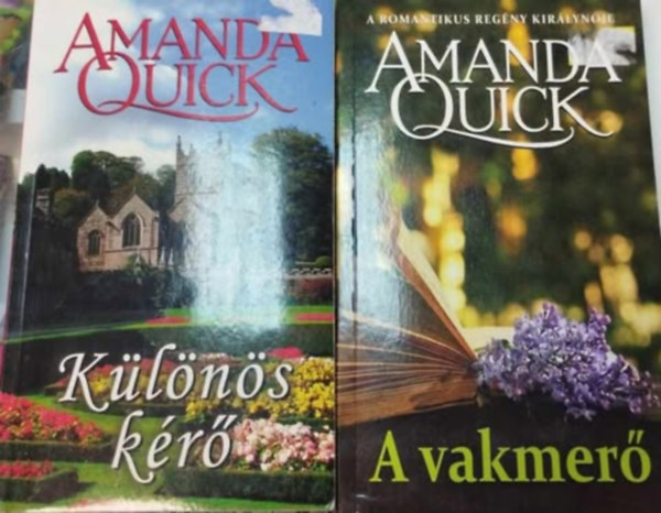2 db Amanda Quick: Klns kr, A vakmer.