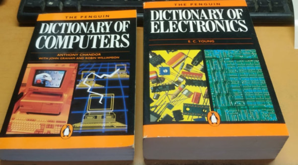 The Penguin: Dictionary of Computers + Dictionary of Electronics (2 ktet)