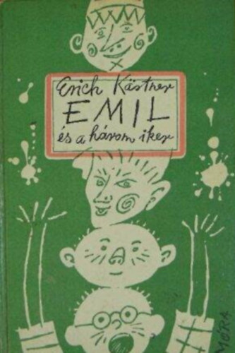 Emil s a hrom iker (Emil und die drei Zwillinge) - Borbs Mria fordtsa; Orosz Istvn Fekete-fehr illusztrciival