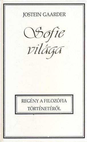 Sofie vilga (Regny a filozfia trtnetrl)