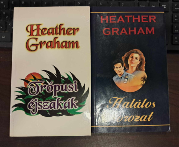 2 db-os Heather Graham knyvcsomag: Hallos sorozat+Trpusi jszakk