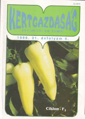 Kertgazdasg 1999. 31. vf. 4. szm