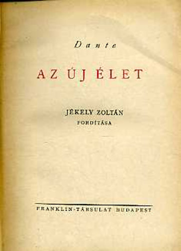Az j let-Vita nuova
