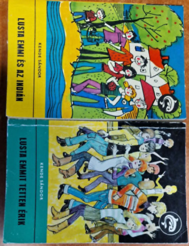 Lusta Emmi �s az indi�n + Lusta Emmit tetten �rik (2 k�tet)