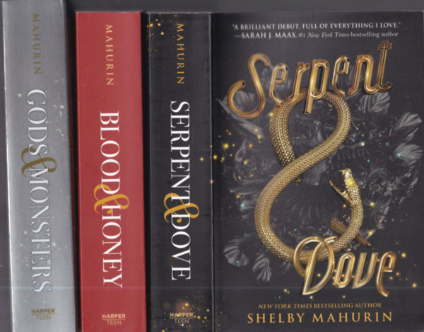 Serpent & Dove 1-3. (paperback): Serpent & Dove, Blood & Honey, Gods & Monsters (angol nyelv)