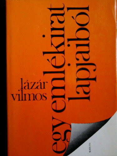 Egy eml�kirat lapjaib�l