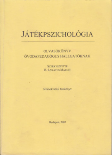 Jtkpszicholgia - Olvasknyv vodapedaggus hallgatknak