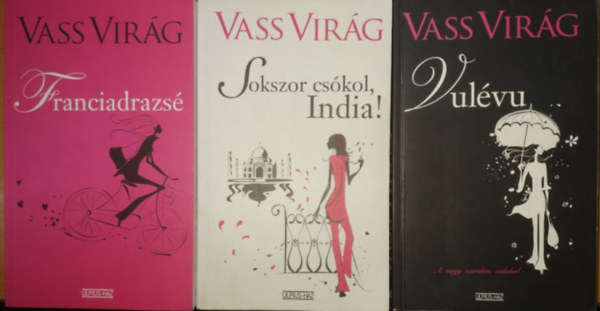 3 db Vass Virg: Franciadrazs + Sokszor cskol, India! + Vulvu