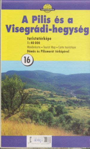 A Pilis s a Visegrdi-hegysg turistatrkpe (16) 1:40 000