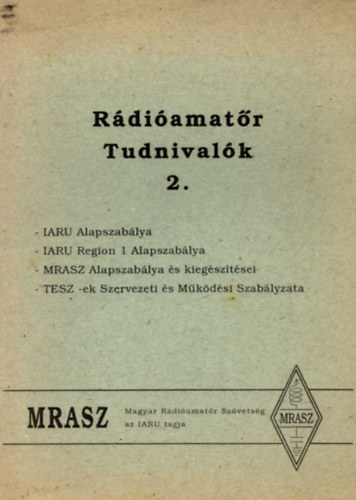 R�di�amat�r tudnival�k 2. ( 1993 )