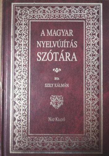 A magyar nyelvjts sztra (reprint)