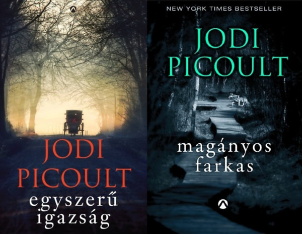 2 db Jodi Picoult ktet:  Egyszer igazsg + Magnyos farkas
