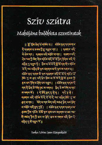 Szv szutra-Mahjna buddhista szent iratok