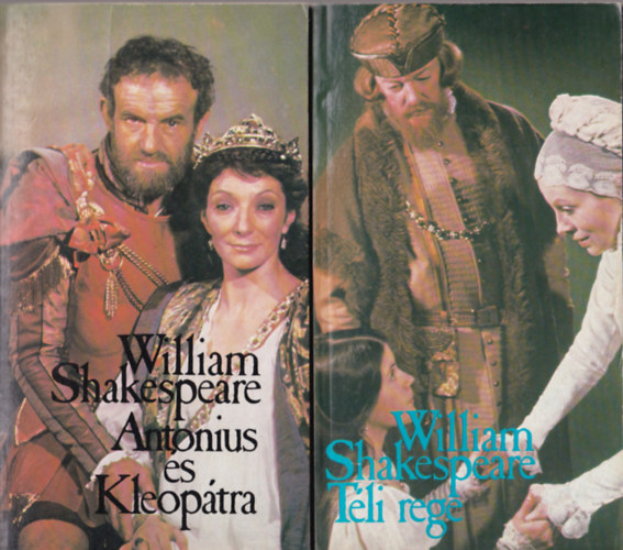 William Shakespeare - 2 db W. Shakespeare: Tli rege, Antonius s Kleoptra.